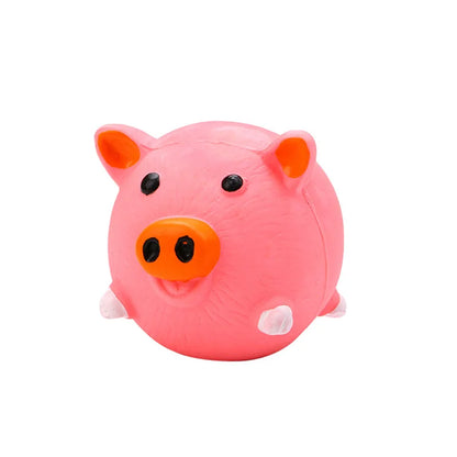 Animal-Shaped Squeaky Latex Dog Toy