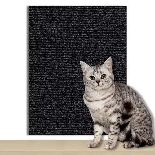 Self-Adhesive Cat Scratching Mat & Furniture Protector