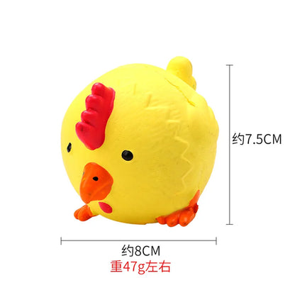 Animal-Shaped Squeaky Latex Dog Toy