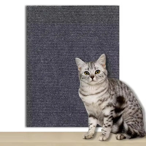 Self-Adhesive Cat Scratching Mat & Furniture Protector