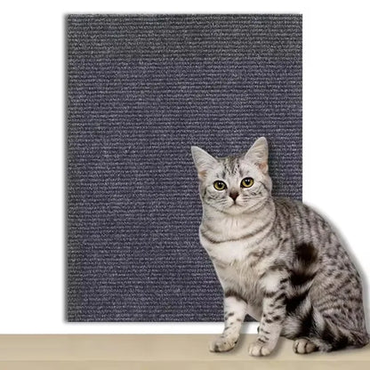 Self-Adhesive Cat Scratching Mat & Furniture Protector