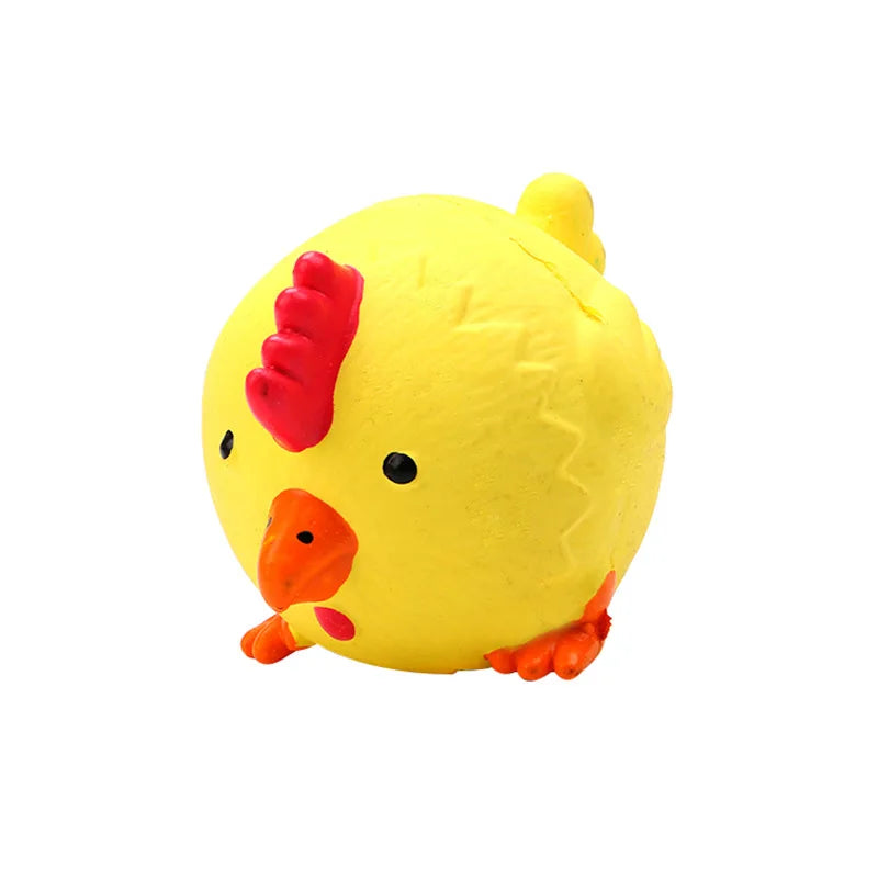 Animal-Shaped Squeaky Latex Dog Toy