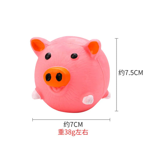 Animal-Shaped Squeaky Latex Dog Toy