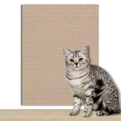 Self-Adhesive Cat Scratching Mat & Furniture Protector
