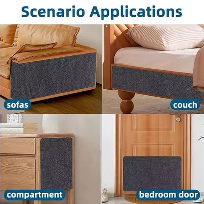 Self-Adhesive Cat Scratching Mat & Furniture Protector